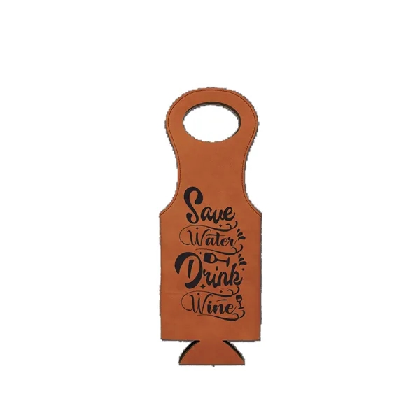 5.5" x 14.5" wine bag with insulating foam and made of... from ASI 59080 Halls & Company