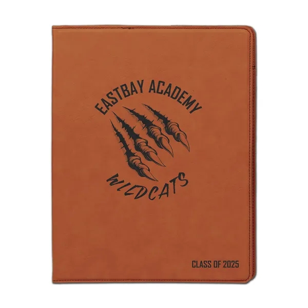 9.5" x 12" padfolio with 50 lined pages, a legal pad,... from ASI 59080 Halls & Company