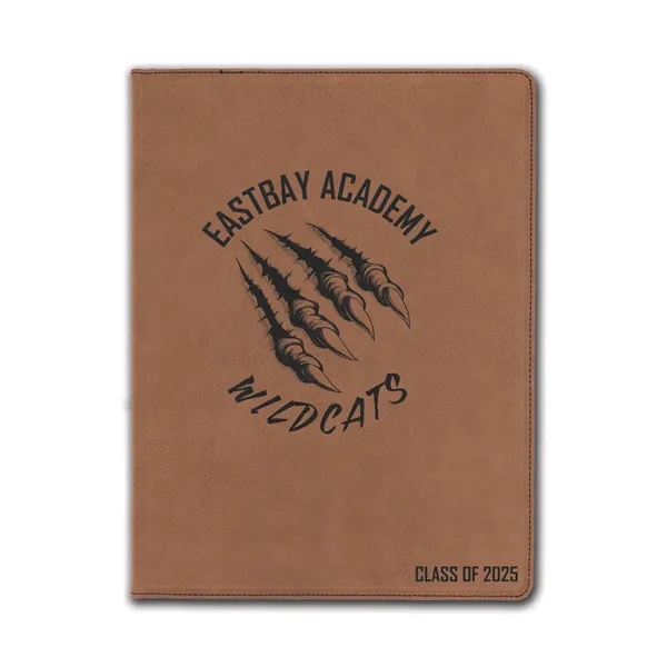 9.5" x 12" padfolio with 50 lined pages, a legal pad,... from ASI 59080 Halls & Company