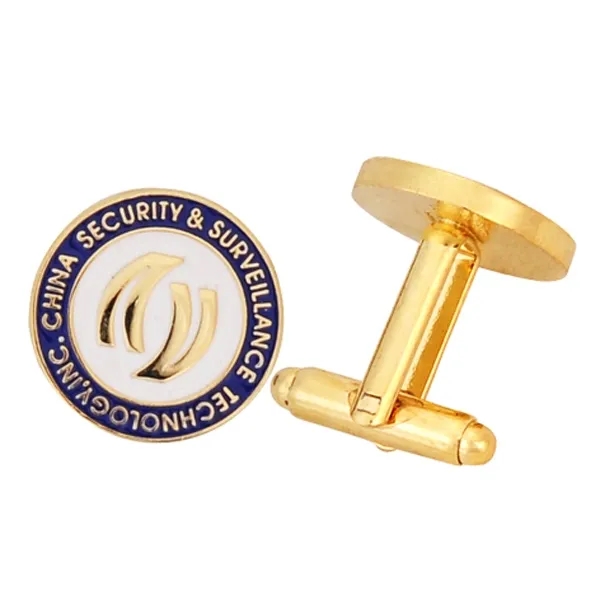 Brass Imitation Cloisonné Cufflinks... from ASI 90154 Sunjoy Group Inc