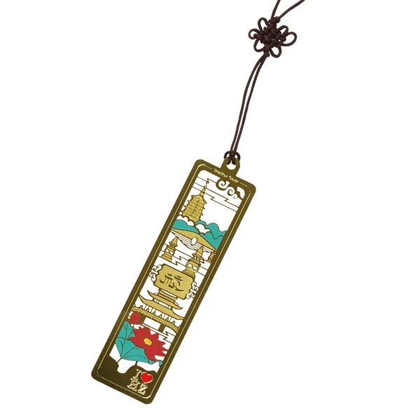 100% Custom Shape metal bookmark. Perfect for buyers in the bookstore... from ASI 90154 Sunjoy Group Inc