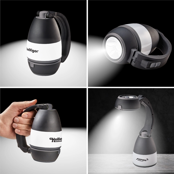 Operate it in flashlight or lantern mode. Can convert it into... from ASI 46170 Compass Industries Inc