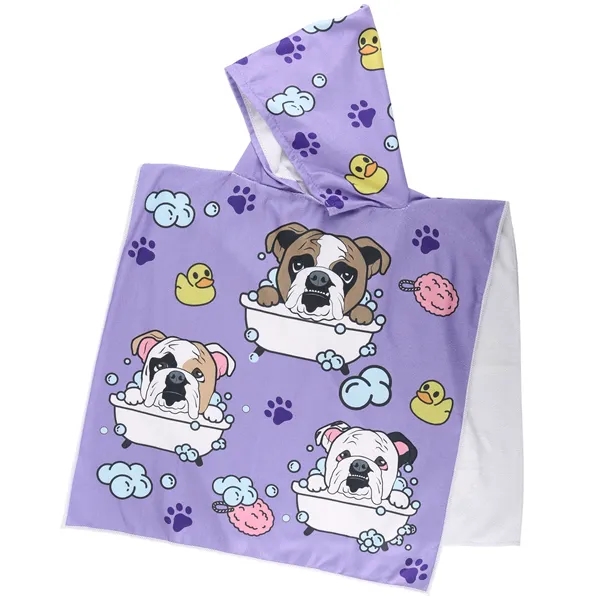 Small Microfiber Hooded Towel is soft, lightweight, highly absorbent, and suitable... from ASI 61966 HPG / BCG Creations HPG Gold