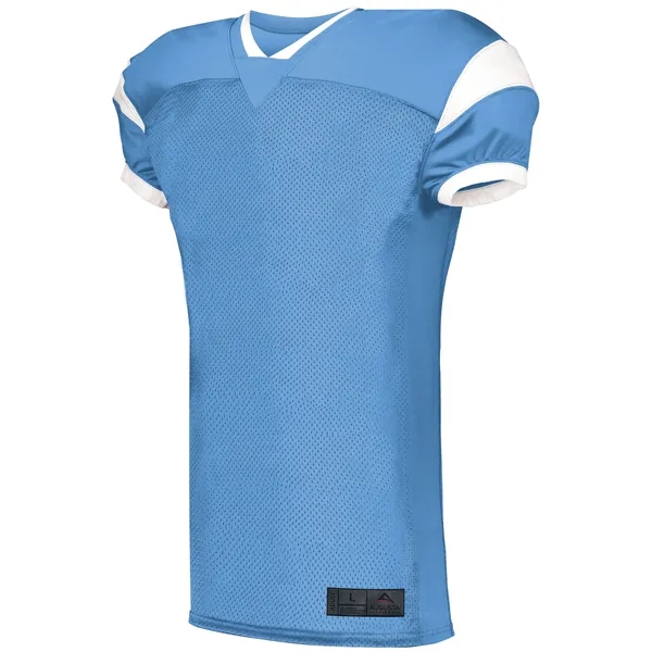 Youth Slant Football Jersey with 100% polyester heavyweight tricot mesh body.... from ASI 37461 Augusta Sportswear