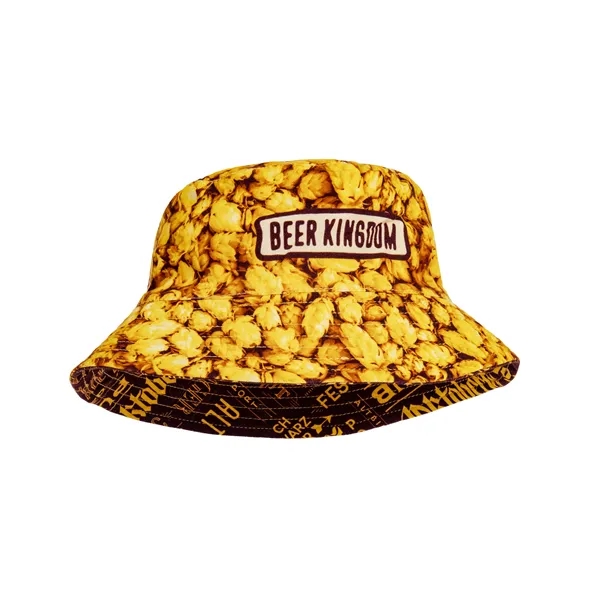 Full Color, 100% Cotton Reversible Bucket Hat... from ASI 45657 Pop! Promos