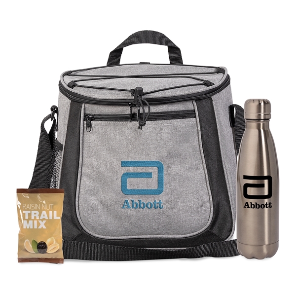 Large cooler bag, tumbler and raisin nut trail mix digibag... from ASI 44900 NC Custom (CI/Lanco) / Lanco