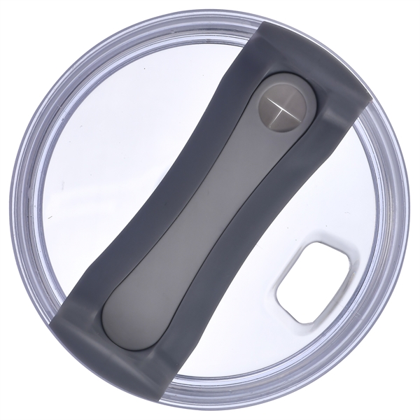 The lightweight Savvy 40 oz double wall insulated mug with straw... from ASI 99030 Zipline / Zipline®