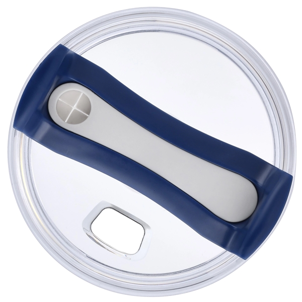 The lightweight Savvy 40 oz double wall insulated mug with straw... from ASI 99030 Zipline / Zipline®