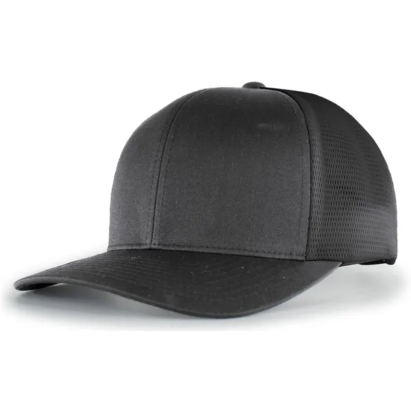 Trucker PacFlex Snapback Cap with mid-profile curved visor.... from ASI 37461 Augusta Sportswear / Pacific Headwear