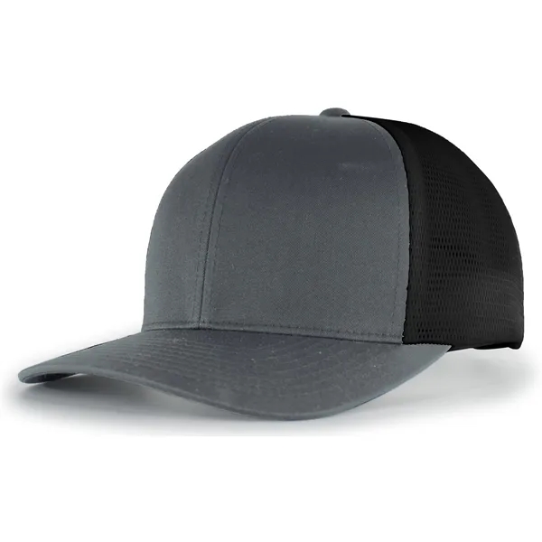 Trucker PacFlex Snapback Cap with mid-profile curved visor.... from ASI 37461 Augusta Sportswear / Pacific Headwear