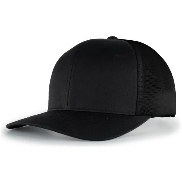 Trucker PacFlex Snapback Cap with mid-profile curved visor.... from ASI 37461 Augusta Sportswear / Pacific Headwear