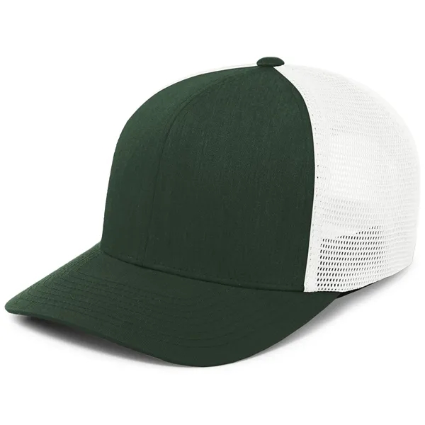 Trucker PacFlex Snapback Cap with mid-profile curved visor.... from ASI 37461 Augusta Sportswear / Pacific Headwear