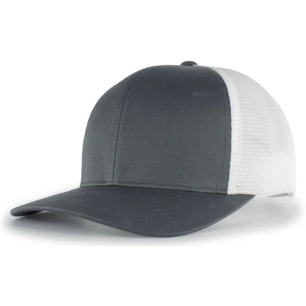 Trucker PacFlex Snapback Cap with mid-profile curved visor.... from ASI 37461 Augusta Sportswear / Pacific Headwear