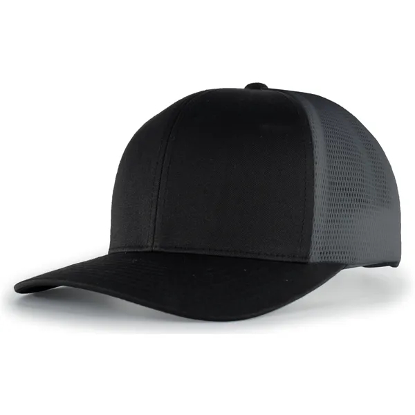 Trucker PacFlex Snapback Cap with mid-profile curved visor.... from ASI 37461 Augusta Sportswear / Pacific Headwear