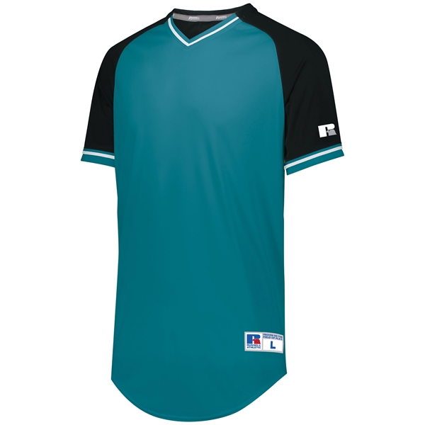 Classic V-Neck Jersey with 100% polyester wicking knit... from ASI 37461 Augusta Sportswear
