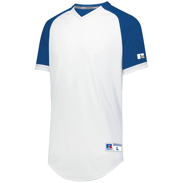 Classic V-Neck Jersey with 100% polyester wicking knit... from ASI 37461 Augusta Sportswear