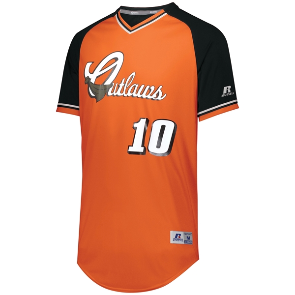 Classic V-Neck Jersey with 100% polyester wicking knit... from ASI 37461 Augusta Sportswear