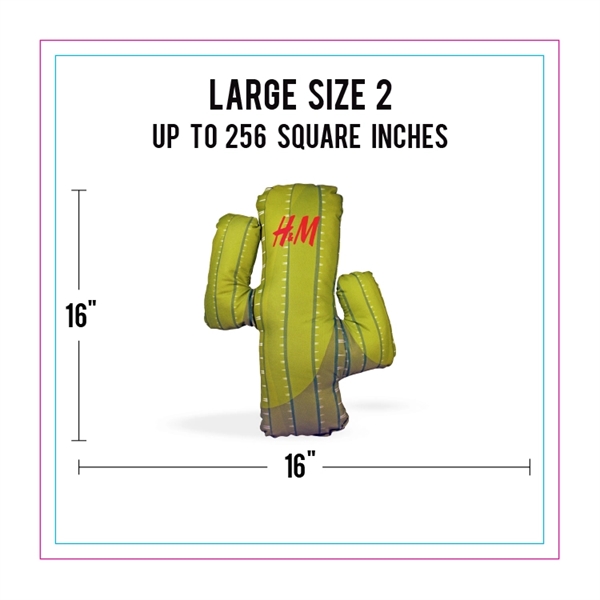 Pillows can be customized to any shape and size up to... from ASI 67557 LimeLight Ent / Limelight USA