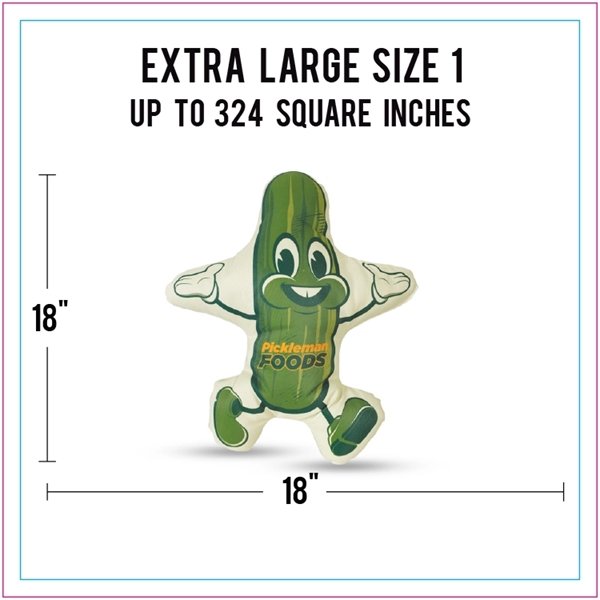 Pillows can be customized to any shape and size up to... from ASI 67557 LimeLight Ent / Limelight USA