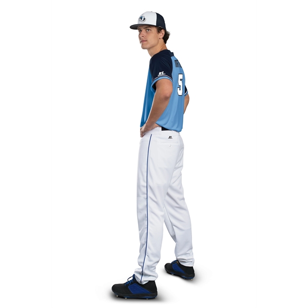 Piped Diamond Series Baseball Pant 2.0 with 100% polyester stretch double... from ASI 37461 Augusta Sportswear