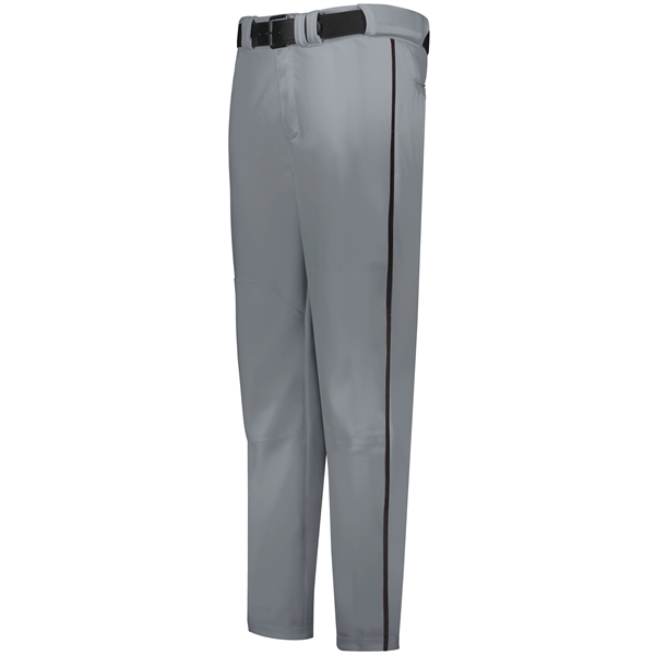 Piped Change Up Baseball Pant with 100% polyester stretch double knit... from ASI 37461 Augusta Sportswear