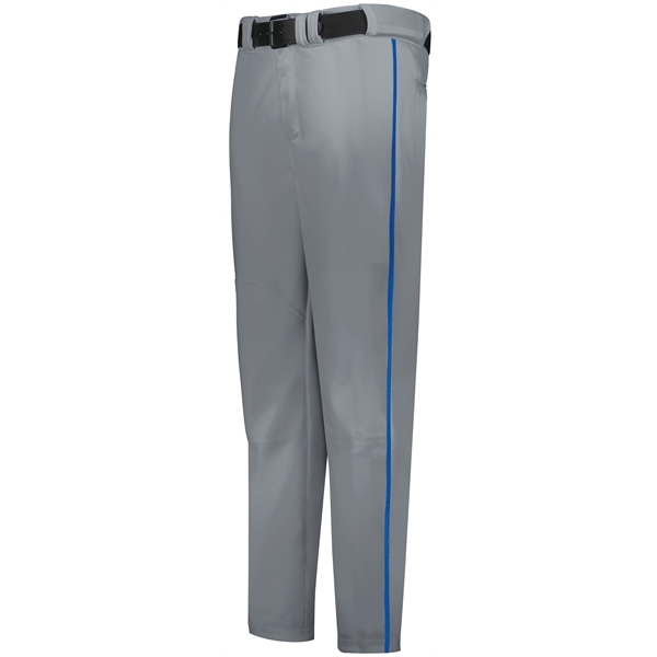 Piped Change Up Baseball Pant with 100% polyester stretch double knit... from ASI 37461 Augusta Sportswear