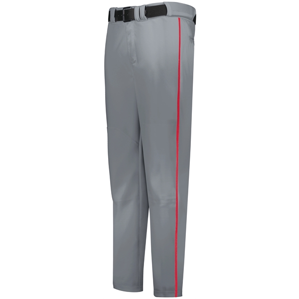 Piped Change Up Baseball Pant with 100% polyester stretch double knit... from ASI 37461 Augusta Sportswear