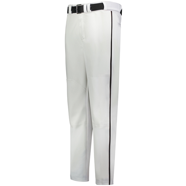 Piped Change Up Baseball Pant with 100% polyester stretch double knit... from ASI 37461 Augusta Sportswear