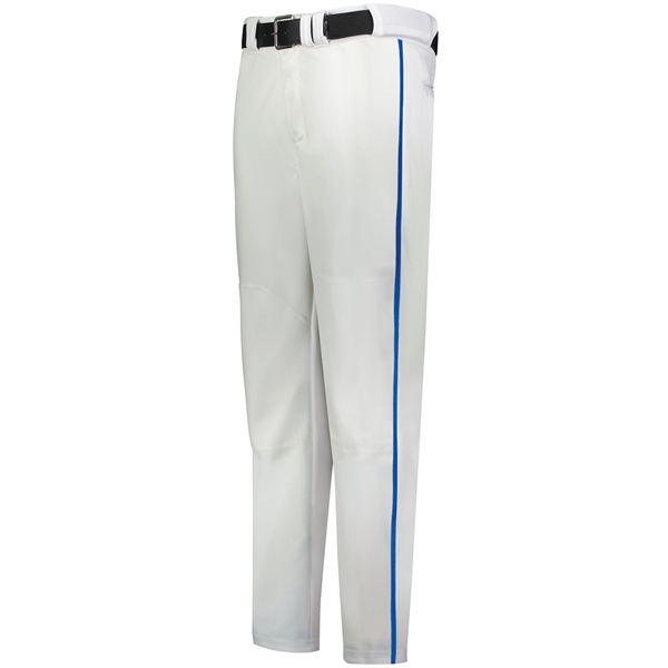 Piped Change Up Baseball Pant with 100% polyester stretch double knit... from ASI 37461 Augusta Sportswear