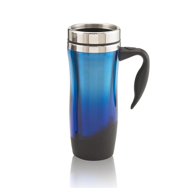 Stainless steel tumbler with an easy-grip handle.... from ASI 84592 St Regis Group