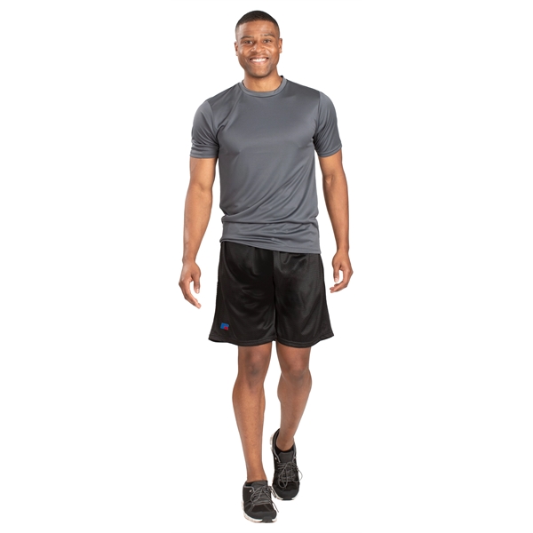 Mesh Shorts with Pockets and a 9" inseam.... from ASI 37461 Augusta Sportswear