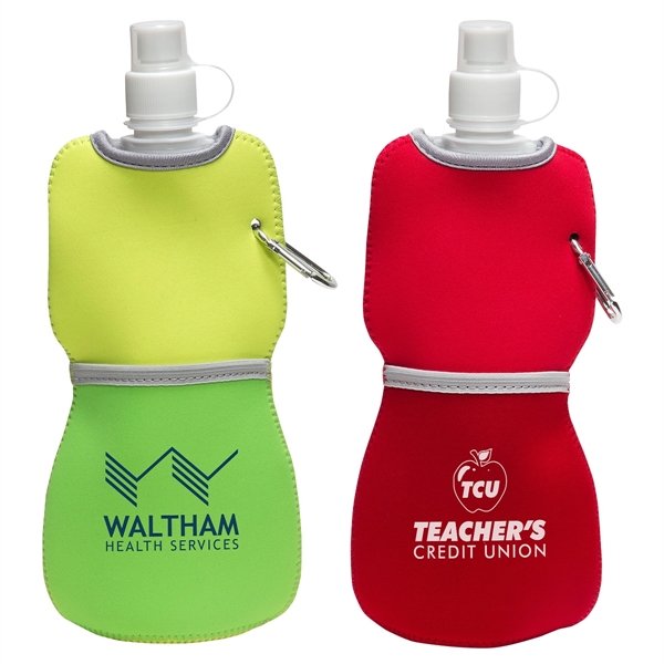 Water Bottle with Neoprene Insulator... from ASI 36730 Ariel Premium Supply Inc