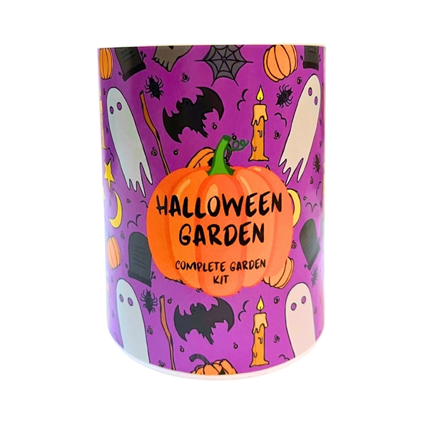 Trick or Treat Halloween Garden in Eco-Friendly Grocan... from ASI 58295 Groline