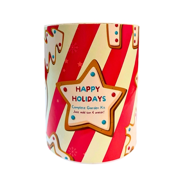 Happy Holidays Garden in Eco-Friendly Grocan... from ASI 58295 Groline