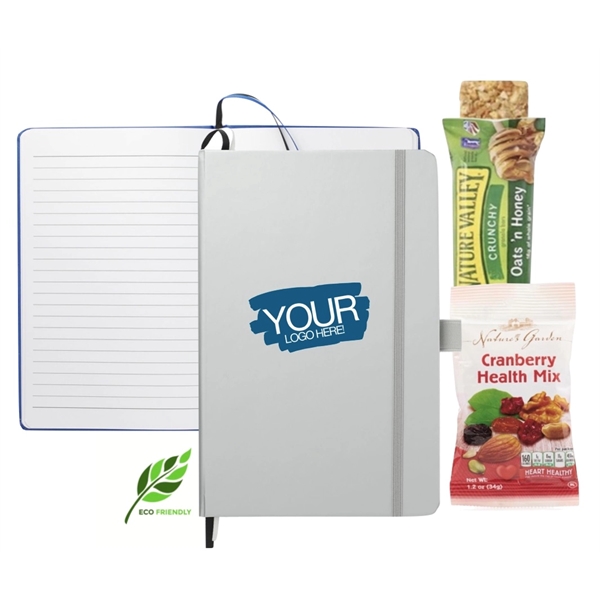 Healthy Snacks with Eco Friendly Journal... from ASI 89971 Stuff A Mug