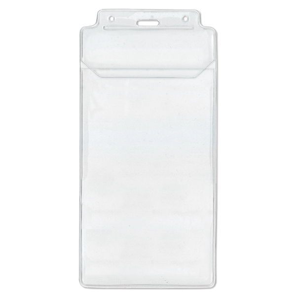 Durable, event-size badge/credential holders keep tickets or other large credentials extra... from ASI 79898 Promovision / PROMOVISION