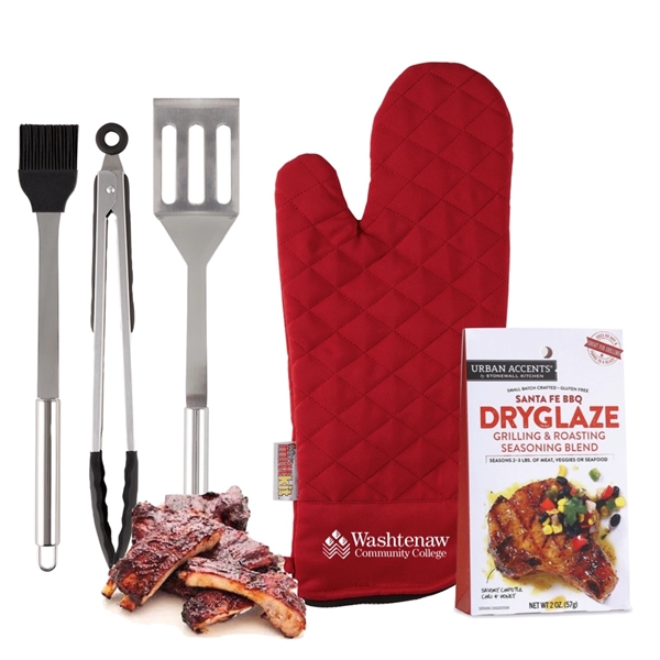 Grilling Kit with Mitt and Rub... from ASI 89971 Stuff A Mug