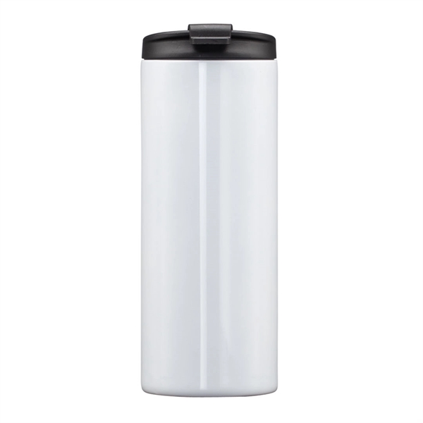 Sleek and slender stainless steel travel tumbler... from ASI 84592 St Regis Group