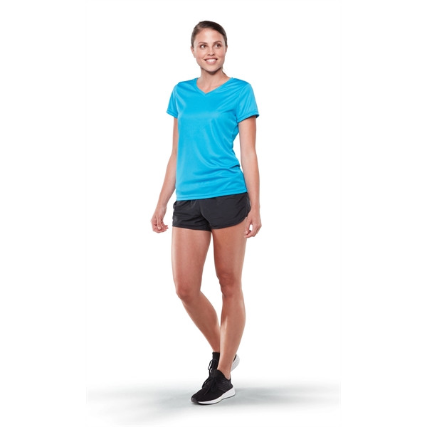 Ladies' Wayfarer shorts made of polyester with a liner that has... from ASI 37461 Augusta Sportswear