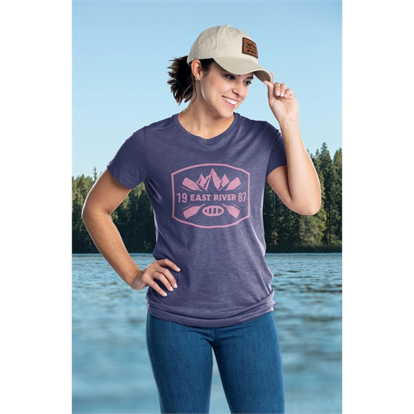 Ladies Tri-Blend T-Shirt with 50% polyester/38% cotton/12% rayon tri-blend knit.... from ASI 37461 Augusta Sportswear