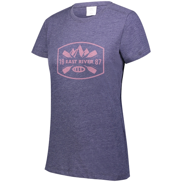 Ladies Tri-Blend T-Shirt with 50% polyester/38% cotton/12% rayon tri-blend knit.... from ASI 37461 Augusta Sportswear