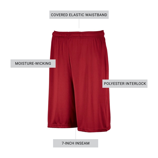 Youth Essential Performance Shorts with Pockets.... from ASI 37461 Augusta Sportswear