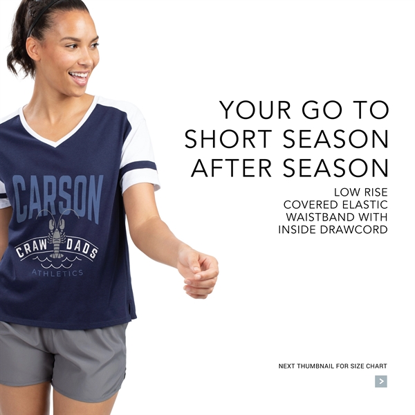 Ladies' Wayfarer shorts made of polyester with a liner that has... from ASI 37461 Augusta Sportswear