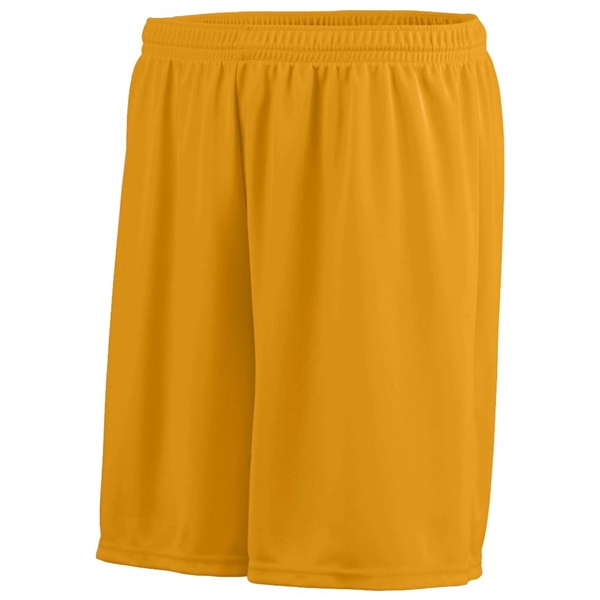 Youth 100% polyester short with moisture wicking, 7-inch inseam, and covered... from ASI 37461 Augusta Sportswear / Augusta Sportswear, Inc. d/b/a Momentec Brands