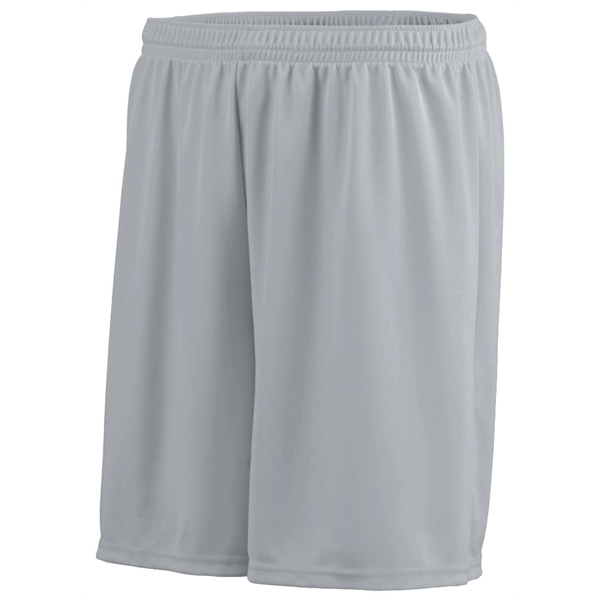 Youth 100% polyester short with moisture wicking, 7-inch inseam, and covered... from ASI 37461 Augusta Sportswear / Augusta Sportswear, Inc. d/b/a Momentec Brands