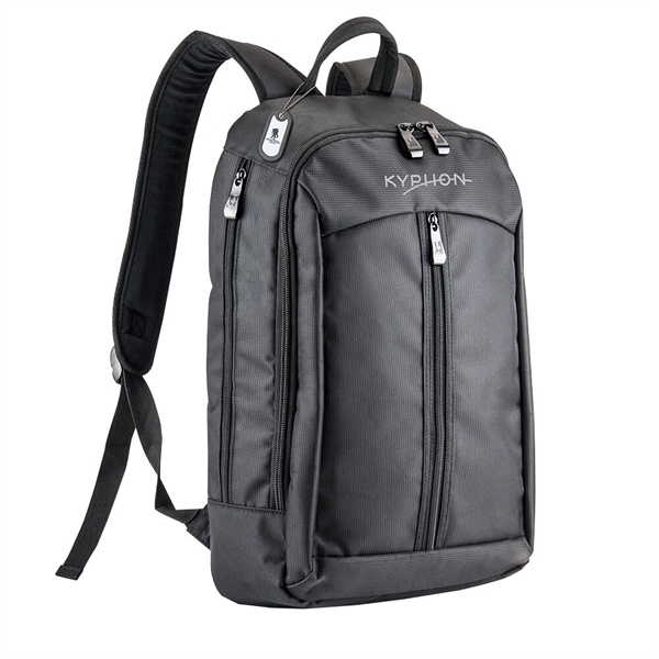 Tech backpack carries most 14" laptops with zippered pockets, padded handle... from ASI 88060 Snugz/USA Inc / Sweda®