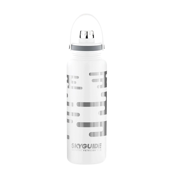 40 ounce stainless steel insulated water bottle with wide mouth opening,... from ASI 88060 Snugz/USA Inc / Sweda®