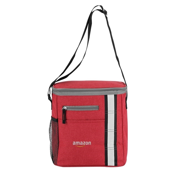 300 denier polyester lunch tote with insulated PEVA lining, multiple pockets... from ASI 88060 Snugz/USA Inc / Sweda®