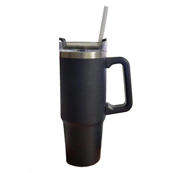 Reusable 40 oz. stainless steel tumbler... from ASI 34046 Allcasion Travelware Co