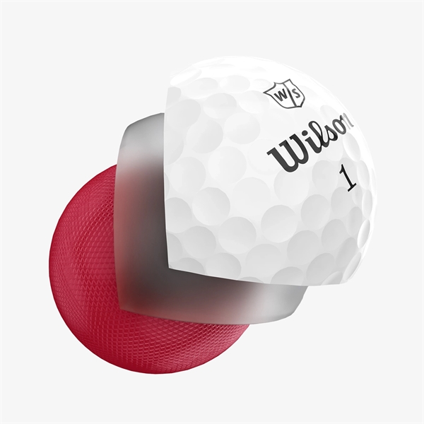 Wilson Triad golf balls offer control, distance & spin-your logo on... from ASI 38120 Ball Pro / Diversified Quality Kitchenware